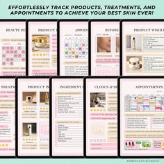 Skin Care Routine Journal Digital Self Care Planner for Skincare Logging Digital Skin Care Tracker Skin Product Inventory Beauty Checklist - Etsy Lithuania Skin Care Routine Tracker