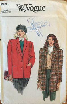 Sauerkraut Recipe, Homemade Sauerkraut, Vintage Vogue Sewing Patterns, Vogue Vintage, Blazer Jackets For Women, Jacket Pattern Sewing, Vogue Sewing Patterns, Vogue Pattern, Vogue Patterns