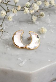 Moon Earrings, Moon Stud Earrings, Crescent Earrings, Swarovski Stud Earrings, Gift For Her, Bridesmaids Earrings, Zodiak Stud Earrings Climbing Earrings, Moon Stud Earrings, Bridesmaids Earrings, Earrings Moon, Crescent Earrings, Swarovski Crystal Jewelry, Moon Studs, Moon Crystal, Crystal Stud Earrings