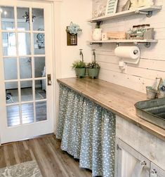 the kitchen is clean and ready to be used as a place for cooking or baking