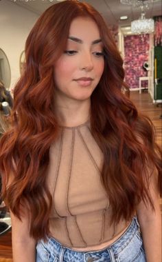 Hair Facts, Natural Red Hair, Ginger Hair Color, Hair Color Auburn, Copper Hair Color, Long Red Hair, Auburn Hair, Hair Dye Colors