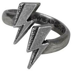 Gothic Jewelry Rings, Flash Ring, Gothic Jewelry, Lightning Bolt, David Bowie, Your Style, Flash, Cuff, Ring