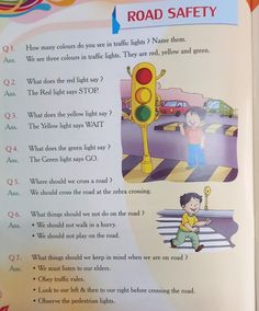 a children's book about road safety