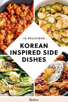 Kimchi Fries, Korean Food Side Dishes, Asian Side Dishes, Food Asian, Korean Side Dishes, Side Dishes For Chicken, Asian Vegetables, Korean Dishes, Dinner Side Dishes