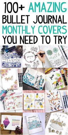 Need inspiration for your bullet journal monthly cover pages? Find stunning monthly cover pages to use as inspiration in your bullet journal in the coming months. Find firework cover pages, season themed pages, harry potter inspired and more here.  #bulletjournal #bulletjournalideas #bulletjournalspread #bulletjournaling #bulletjournaljunkies #bujoideas #bujoinspiration #planner #planneraddict #plannergirl #plannerideas #plannerpages Bullet Journal Wishlist, Bullet Journal Month Cover, Bullet Journal Guide, Bullet Journal Collections, Journal Monthly Cover, Bullet Journal September, How To Bullet Journal, Bullet Journal Monthly, Bullet Journal Month