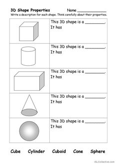 Maths Project, Shapes Lessons, Worksheet Kindergarten, Kindergarten Colors