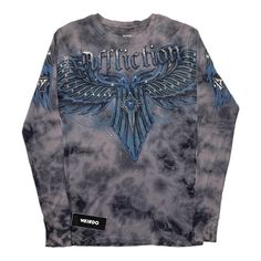 Y2K Affliction Signature Series Street Fashion Long Sleeve tee Size : M Colour : Grey Condition : Gently Used 👋🏻 Hello, Please follow my shop 🔥Price drop everyday, offer accepted If you like this item please 🖤 DESCRIPTION Measurements :  Pit to Pit : 18" inches Length : 27" inches Sleev Length: 25" inches Size on tag : M Description : - Shirt is in a good condition - No stained, no hole and no tear ** NO REFUND, please read all description before make a decision. Masc Fashion, Offer Accepted, Y2k Affliction, Street Fashion, Long Sleeve T Shirt, Gender Neutral, Long Sleeve Tshirt, Long Sleeve Tees, Thailand