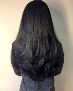 Haircuts For Long Hair With Layers, Long Haircuts, Long Layered Haircuts, Haircuts Straight Hair, Long Black Hair, Long Layered Hair, Haircuts For Long Hair, Cool Ideas, Beautiful Long Hair