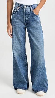 Citizens of Humanity Gaucho Vintage Wide Legs | Shopbop Wide-leg Cotton Cropped Jeans For Fall, Cotton Wide Leg Cropped Jeans For Fall, Fall Denim Wide Leg Pants With Five Pockets, Fall Washed Wide Leg Cropped Jeans, Wide-leg Washed Cropped Jeans For Fall, Wide Leg Washed Cropped Jeans For Fall, Fall Wide Leg Cotton Flare Jeans, Casual Flare Cropped Jeans For Work, Medium Wash Flare Cotton Jeans