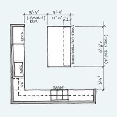 the floor plan for an apartment