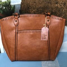 Size Posted In Picture For Purse With Tags....Clay Brown Color Coach Zip Top Tote, Gucci Gg Marmont Matelasse, Leopard Purse, Organizer Purse, Studded Handbag, Juicy Couture Purse, Pink Shoulder Bag, Large Purse, Chanel Purse