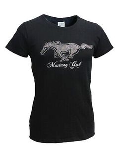 Top Rated Mustang Girl Foil w/Studs & Glitter Ford Ladies tee Top Black T-Shirt Ladies , Womens Tops Black Short Sleeve T-shirt With Glitter Print, Black T-shirt With Glitter Print And Short Sleeves, Black Cotton T-shirt With Glitter Print, Black Graphic Tee With Glitter Print, Black Glitter Print Graphic Tee, Fitted Crew Neck T-shirt With Glitter Print, Black Glitter T-shirt With Short Sleeves, Black Glitter Short Sleeve T-shirt, Casual Short Sleeve Glitter Tops