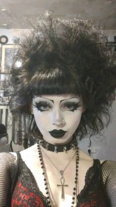 Trad Goth Makeup 80s, Makeup 80s, Alt Makeup, Swag Makeup