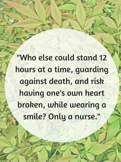 Nurses are a unique kind. They have the insatiable need to take care of others, which is both their greatest strength and fatal flaw. Inspiring Love Quotes, Nursing Fun, Nursing Board, Nurse Inspiration, Nurse Rock, Becoming A Nurse, Pediatric Nurse, Nurse Love, The Nurse