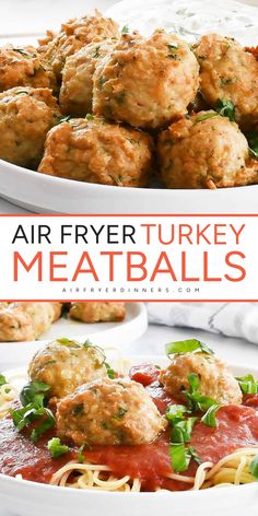 Let’s make the perfect easy New Year appetizer or Super Bowl party food idea with Air Fryer Turkey Meatballs! Made from scratch with fresh ingredients like ground turkey, egg, and pork rinds, this easy recipe cooks in just 20 minutes. Try them today for a quick and easy treat! Airfryer Meatballs, Air Fryer Turkey Meatballs, Air Fryer Turkey, Ground Turkey Meatballs, Turkey Meatball Recipe, Turkey Meatballs