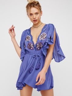 F00168655-303 Hippie Formal Dress, Formal Dress Short, Cotton Boho Dress, Bohemia Dress, Dramatic Sleeves, Marine Uniform, Beach Mini Dress, Embroidery Detailing, Summer Elegant