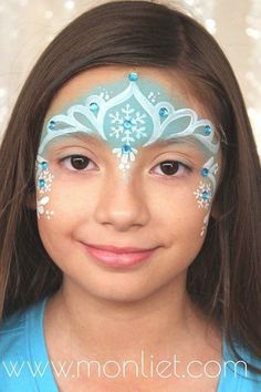 Frozen Face Paint, Frozen Face, Body Image Art