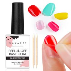 PRICES MAY VARY. Week-Long Hold Easy-Off Gel Base Coat: Makartt's peelable base coat guarantees your nail art's endurance for up to one week, making it an ideal match for various gel nail polish, press-on nails, gel x nail tips or nail tips. Effortless Application Gel Nail Peel-Off Base Coat: Enjoy the simplicity of application and removal with Makartt's peel-off base coat. Utilize an LED nail lamp for a hassle-free, one-piece peel-off process. Super Convenient Easy-Off Gel Base Coat: Experience Gel X Nail, Nail Practice, Uv Nail Lamp, Uv Nails, Led Nail Lamp, Nail Lamp, Nails Gel, Us Nails, Base Coat