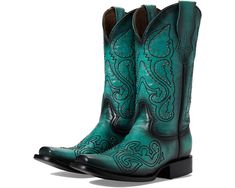 Corral Boots L2059 | Zappos.com Gucci Boots, Girl Boots, Corral Boots, Turquoise Grey, Women Heels, Leather Cowboy Boots, Cow Girl, Girls Boots, High Top Shoes