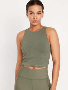 Saw this on Old Navy: Sporty Green Tops With Built-in Bra, Racerback Tops With Built-in Padding And Medium Support, Sports Tank Top With Built-in Padding, Casual Stretch Tops With Built-in Padding, Functional Crew Neck Tank Top, Medium Support Crew Neck Sports Tank Top, Athleisure Tops With Built-in Padding And Racerback, Athleisure Top With Built-in Bra For Sports, Medium Support Crew Neck Tank Top For Sports