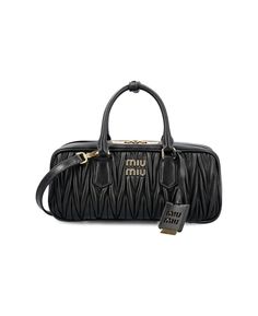 Miu Miu Logo, Miu Miu Bag, Miuccia Prada, Contemporary Chic, Zip Tote, July 1, Hailey Bieber, Online Bags, Black Handbags