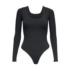 PRICES MAY VARY. SEAMLESS BODYSUIT: Tailor your look with our classic Long Sleeve Double Lined Contour Bodysuit and say goodbye to creases. Our women's bodysuit will give you that seamless tucked-in look that stays sleek and flatters your shape all day long. The super soft fabric is comfortable to wear all day or for a night out on the town. QUALITY SCULPTING FABRIC: Give your favorite tops that smooth look with our basic thong style long sleeve bodysuit. Made from quality sculpting fabric (85% Bodycon Romper, Bodycon Bodysuit, Leotard Tops, Neck Snap, Floral Swimwear, Plunge Top, Rompers Womens Jumpsuit, Square Neck Bodysuit, V Neck Bodysuit