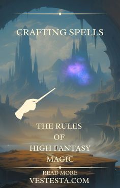 A promotional pin for a blog article about Magic systems in High Fantasy Genre Creating Magic System, Fantasy Magic Systems, Magic System Ideas, School Magic, Writer Life, School Of Magic, Fanfic Ideas, Book Guide