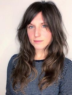 60 Lovely Long Shag Haircuts for Effortless Stylish Looks Shag Haircut Straight, Face Framing Shag, Shaggy Cut, Long Shaggy