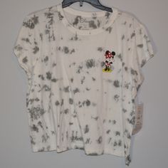 Brand New Minnie Mouse Shirt. Tie Dye. Nwt. New Condition. Bundle And Save. Make Me An Offer. Casual Mickey Mouse T-shirt For Spring, White Mickey Mouse T-shirt, Trendy White Mickey Mouse Tops, Trendy White Tops With Mickey Mouse Design, Mickey Mouse Crew Neck T-shirt For Spring, Spring Mickey Mouse Short Sleeve Top, Spring Cotton Mickey Mouse Top, Spring Mickey Mouse Cotton Top, Crew Neck Cotton Top With Minnie Mouse Design