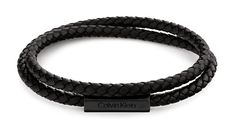 PRICES MAY VARY. Utilitarian, Bold Style: Double braided leather bracelet featuring a Calvin Klein faceted bar that creates an industrial feel. Great Fit:Inner circumference 19 cm Style and Ease: Easily put on or take off your bracelet with the magnetic closure, ensuring that your bracelet will not fall off. For Countless Occasions: Working, shopping, travel, vacation, holidays, etc. How to Care: To protect the plating, remove your jewelry prior to hand washing, swimming, exercising, cleaning, a Modern Leather Braided Bracelets, Modern Braided Leather Bracelets, Modern Adjustable Braided Leather Bracelet, Calvin Klein Bracelet, Calvin Klein Jewelry, Men's Leather Bracelet, Braided Leather Bracelet, Mens Leather Bracelet, Black Model