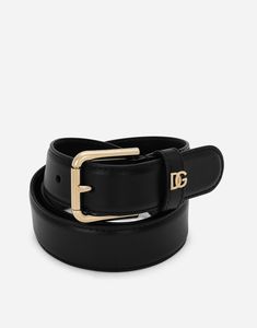 Calfskin belt with DG logo: Black The belt strap is 30 mm in height Rolled buckle and belt loop stop Made in Italy Luxury Black Belt With Rectangular Buckle, Designer Black Belt With Buckle Closure, Designer Black Belt With Buckle, Designer Black Belts With Buckle Closure, Designer Belts With Buckle Closure For Business, Luxury Belts With Rectangular Buckle Closure, Luxury Belts With Rectangular Buckle, Luxury Belts With Buckle Closure For Formal Occasions, Luxury Formal Belt With Buckle Closure