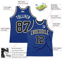 an image of a basketball jersey with instructions on the front and side, including details about it