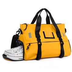 Capacity: 20-35LType of sports: FitnessMaterial: NylonSports Bag function: Training Bags,Yoga Mat Bag Womens Gym Bag, Waterproof Dry Bag, Gym Tote, Training Bags, Yellow Handbag, Yoga Mat Bag, Tactical Bag, Workout Bags, Mat Bag