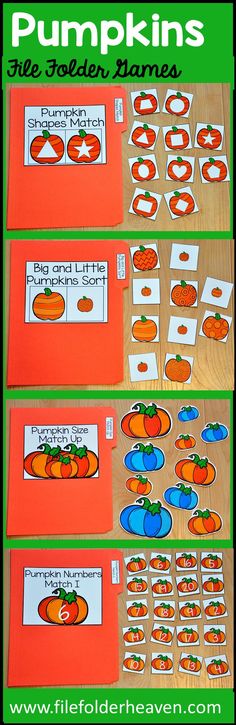 pumpkin themed activities for kids to do in the fall