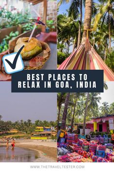 the best places to relax in goa, india