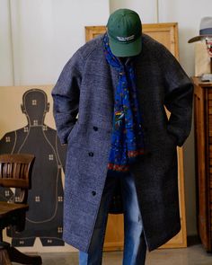 Depicted on the grey palate, the check pattern enriched the texture. Finished with the soft cotton plaid lining, this overcoat suffices to keep you toasty from the bleak winter.✓ Free Shipping World Wide✓ Return & Exchange within 30Days✓ Mens Long Coat Outfit, Men’s Winter Coat, Long Coat Outfit Men, Coat Outfits Men, Blue Coat Men, Coat Men Outfit, Coat Outfit Men, Long Coat Style, Menswear 2024