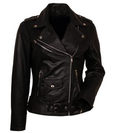 Women Bikers, Biker Women, Edgy Jacket, Leather Jacket Women, Ladies Short Jackets, Convertible Collar, Black Leather Biker Jacket, Jackets Women, Lady Biker