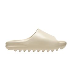 Find ADIDAS Yeezy Slides 'bone on Editorialist. The Yeezy Slide 'Bone' applies a neutral hue to Kanye West’s take on an everyday sandal, constructed from EVA foam for lightweight comfort. The minimalist design is good for a sleek, contemporary look, with exterior branding limited to adidas’ three-stripe logo debossed at the heel of the footbed. The slip-on build rides atop a high-traction outsole, fitted with strategically placed grooves for sure footing. Adidas Yeezy Slides, Everyday Sandals, Questions To Ask Your Boyfriend, Adidas Three Stripes, Yeezy Slides, Washington Square, Me As A Girlfriend, Bone White, Stella Mccartney Elyse