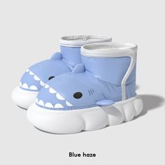 Color: Blue, Shoe size: 36to37 Shark Shoes, Fluffy Boots, Indoor Outdoor Slippers, Outdoor Slippers, Pink Purple Blue, Weird Stuff, Eva Sole, Color Rosa, Sharks