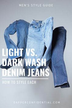 Discover the difference between light and dark wash denim and how each can transform your outfit. Explore styling tips to make the most of these wardrobe staples!