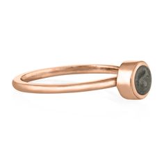 CBM-238 This dainty 14k rose gold circular stacking ring subtlety displays your loved one's solidified ashes so you can take them with you wherever you go. Wear alone, or stack with any other item in our stacking collection to create your unique memorial jewelry set. Dimensions:Setting: 5mmBand Width: 1.5mm All dimensions are approximate and may vary slightly with every casting. Please Note: While this ring was designed to stack with many other pieces in my shop, it may not stack with all rings. Cremation Ring, Ashes Jewelry, Cremation Jewelry, Memorial Jewelry, Pendant Bracelet, Stacking Ring, Stacking Rings, Ring Necklace, Jewelry Set