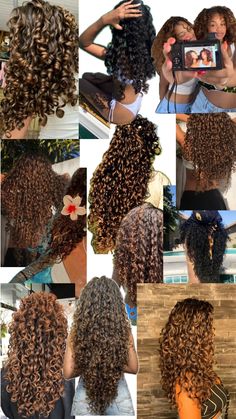 Hair Styles For Curly Hair Long, Curly Hair Colour, Long To Short Haircut, Skunk Hair, Different Types Of Curls, Dyed Curly Hair, Natural Curly Hair Cuts, Curly Hair Care Routine