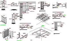 some drawings of different types of windows and doors