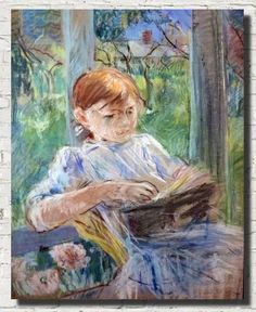 Girl Reading, Fine Art Print, Art Print, Fine Art, Reading, Art