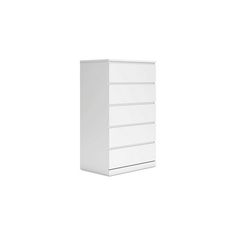 a white cabinet with three drawers on top