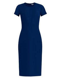 Aspen blue Basic Sheath Dress, A must have in every closet, a basic, timeless dress that can be worn day or night. Wear it as it is or accessorize it, sleeveless, boat neckline, High quality Italian novelty fabric, Fully lined with light weight fabric, Knee length dress, Invisible zipper in the back, Made in the USA, Ships within 3-5 business days, 3/4 sleeves, boat neckline, High quality Italian novelty fabric, Fully lined with light weight fabric, Knee length dress, basic dress, work wear, bas Elegant Fitted Daywear Dresses, Classic Sheath Formal Dress, Elegant Fitted Dresses For Daywear, Elegant Short Sleeve Midi Dress For Daywear, Elegant Straight Neckline Workwear Dresses, Elegant Dresses With Straight Neckline For Work, Elegant Dress With Straight Neckline For Work, Elegant Midi Dress For Daywear, Elegant Workwear Dresses With Straight Neckline