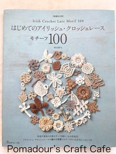 the front cover of an article in japanese called pomadour's craft cafe