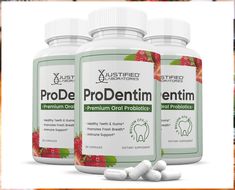 [Promoted] (3 Pack) Prodentim 1.5 Billion CFU Oral Probiotic Supports Strong Healthy Gums Teeth Bad Breath 180 Capsules #badbreath Healthy Gums, Probiotic Supplement, Teeth Health, Receding Gums, White Teeth, Healthy Teeth, Dental Health