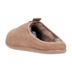 Step into comfort with the Ecco Easy Women's Warm-Lined Slippers in a chic light brown. Designed for stylish young adults, these slippers offer both a fashionable aesthetic and unbeatable warmth. Crafted with a durable construction and a cozy lining, they are perfect for keeping your feet snug during cool days. Ideal for indoor use or quick outdoor trips, these slippers blend functionality with a contemporary look, ensuring you stay comfy and stylish at all times. Brown Textured Footbed Slip-on Slippers, Brown Mules With Suede Lining And Slip-on Fit, Brown Suede Slip-ons With Textured Footbed, Comfortable Slip-on Suede Slippers, Brown Textured Flat Slip-ons, Comfortable Beige Slip-ons With Cushioned Footbed, Brown Slip-on Mules With Suede Lining, Brown Suede Slip-on Slippers, Beige Round Toe Slippers With Removable Insole