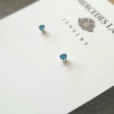 mercedeslanejewelry.etsy.com ~ Sweet, petite .925 sterling silver birthstone stud earrings ~ 3 mm ~ sold by the pair (2 earrings) ~ Gift Boxed Caring For Your Jewelry Always remove your jewelry prior to bathing, swimming, sleeping, working out. Avoid contact with all chemicals including perfumes and lotions. Clean your jewelry with a jewelry polishing cloth. Store your clean, dry jewelry in an airtight container or jewelry baggie separate from other pieces in a cool, dry location. Packaging Your Cloth Store, 2 Earrings, Tiny Studs, Tiny Stud Earrings, Earring Gifts, Jewelry Earrings Studs, Gift Box, Jewelry Earrings, Accessory Gift